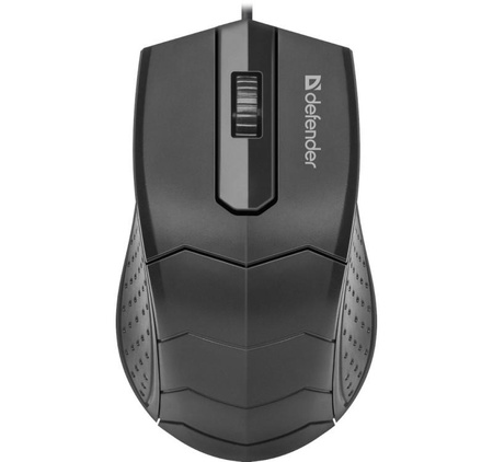 Mysz przewodowa optyczna HIT MB-530 1000 DPI Czarna