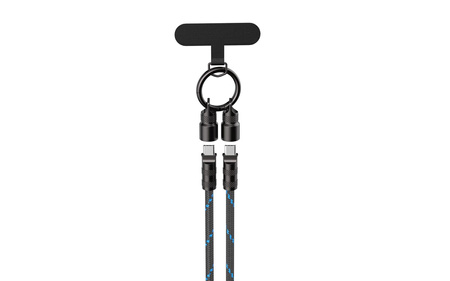 Kabel do ładowania Havit CB6340 1.2M (czarno-niebieski)