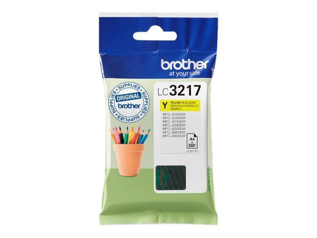BROTHER LC3217Y Tusz Brother LC3217Y yellow 550 str MFCJ6935DW