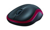 Mysz bezprzewodowa Logitech M185 910-002237 (optyczna; 1000 DPI; kolor czerwony)