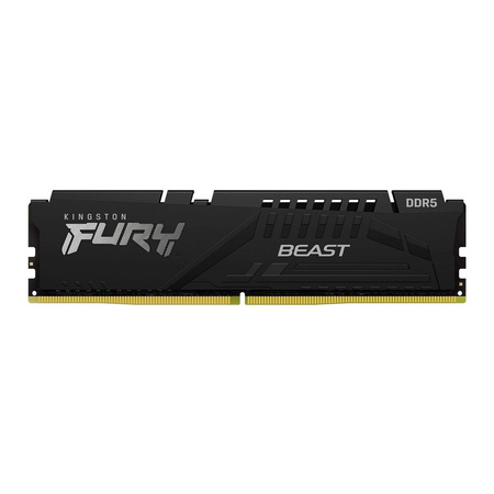Pamięć DDR5 Kingston FURY Beast 16GB (1x16GB) 5600MHz CL40 1,25V Czarna