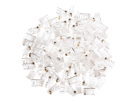 NETRACK 105-50 Netrack wtyk RJ45 8p8c UTP linka, kat. 5e (100 szt)