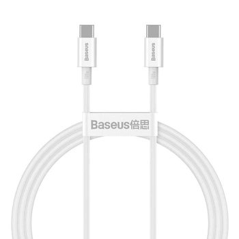 Kabel przewód USB-C PD 2.0 1m Baseus Superior CATYS-B02 Quick Charge 3.0 5A z obsługą szybkiego ładowania 100W