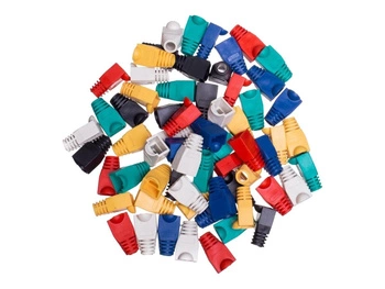 NETRACK 105-86 Netrack osłonka na wtyk RJ45 8p mix kolorów (100 szt)