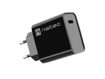 Ładowarka sieciowa Ribera 1x USB-C 20W Czarna
