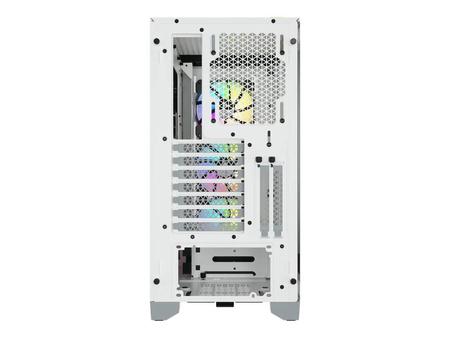 CORSAIR iCUE 4000X RGB Tempered Glass Mid-Tower White case