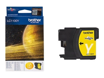 BROTHER LC1100Y Tusz Brother LC1100Y yellow 325str DCP395CN / DCP585CW / DCP6690CW