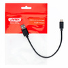 UNITEK USB CABLE USB-A — USB-C 25CM, Y-C480BK