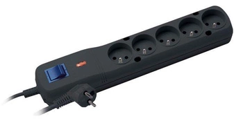 Listwa zasilająca Lestar LF-530WA 5+ 3m szara