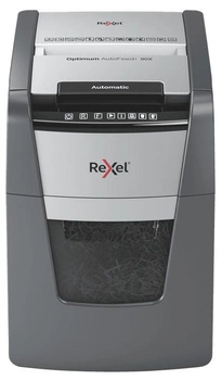 Rexel Niszczarka Optimum AutoFeed+ 90X, (P-4), 90 kartek, 34 l kosz