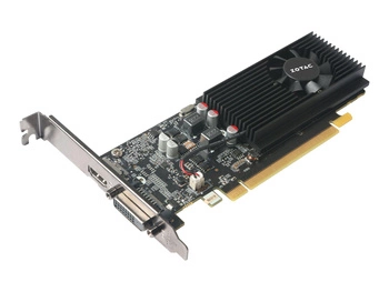 ZOTAC ZT-P10300A-10L ZOTAC GeForce GT 1030 Low Profile, 2GB GDDR5, ATX/LP, DVI-D, HDMI 2.0b