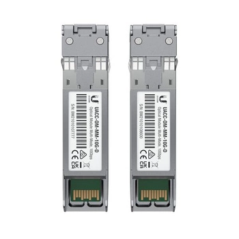 Wkładka SFP+ Ubiquiti 10 Gbps Multi-Mode Optical Module 2-pack