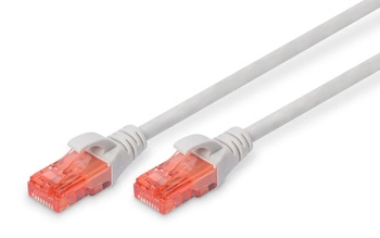 Patchcord DIGITUS UTP kat. 6 7m PVC szary - OTW OPAK