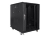 LANBERG FF01-6815-12B Lanberg szafa stojąca rack 19 15U/ 600x800mm czarna