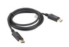 Kabel DisplayPort M/M 4K 1.8M czarny