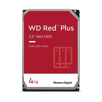 Dysk HDD WD Red Plus WD40EFPX (4 TB ; 3.5"; 256 MB; 5400 obr/min)