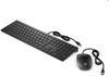 Zestaw klawiatura + mysz HP Pavilion Wired Keyboard and Mouse 400 Combo czarne 4CE97AA