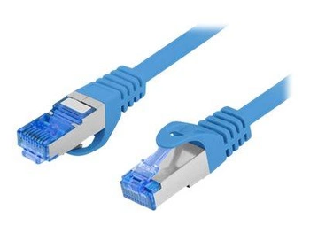 LANBERG patchcord cat.6A FTP LSZH CCA 5m blue