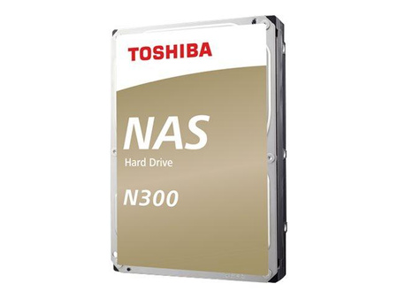 Dysk Toshiba N300 HDWG11AUZSVA 10TB 3,5" 7200 256MB SATA III NAS BULK