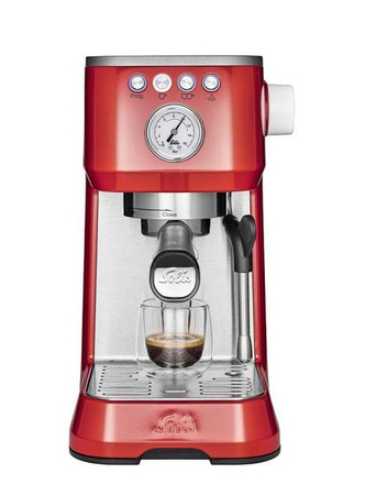 Ekspres kolbowy Barista Perfetta Plus czerwony 
