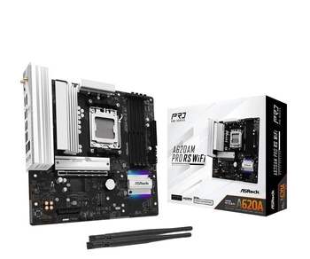 Płyta główna A620AM PRO RS WIFI AM5 4DDR5 HDMI/DP M.2 mATX