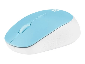 NATEC Mysz bezprzewodowa Harrier 2 1600DPI Bluetooth 5.1 biało-niebieska