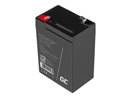 GREEN CELL Battery AGM 6V4.5AH