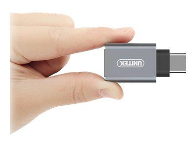 UNITEK Y-A025CGY Unitek Adapter USB-C - USB-A 3.0 M/F