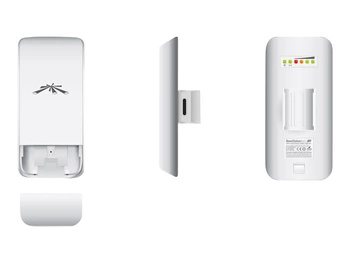 UBIQUITI LocoM5 Ubiquiti NanoStation Loco M5 5GHz AirMax 802.11a/n 13 dBi Antenna 23 dBm