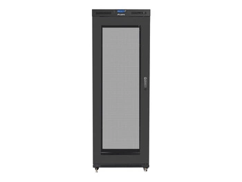 LANBERG free standing rack 19inch cabinet 42U 800x1000 mesh door LCD flat pack black