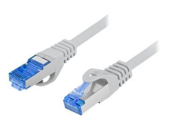 LANBERG patchcord cat.6A FTP LSZH CCA 5m grey