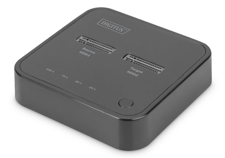 Stacja dokująca DIGITUS do SSD M.2 NVMe z funkcją klonowania offline, USB-C, czarna