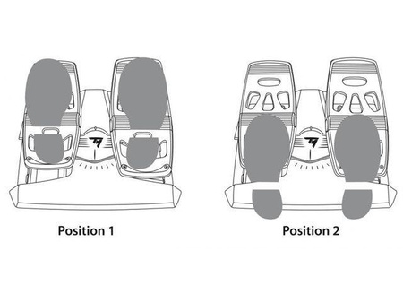 Pedały samolotowe T.Flight