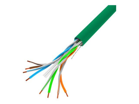LANBERG Kabel lan UTP 1Gb/s 305m drut CCA zielony
