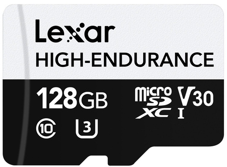 Karta microSD High Endurance 128GB C10 A1 U1 V30 100/45MB/s