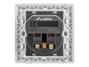 LANBERG AC-WS01-USB2-F Lanberg gniazdko podtynkowe schuko 230V + 2 USB 2,1A ładowarka, białe