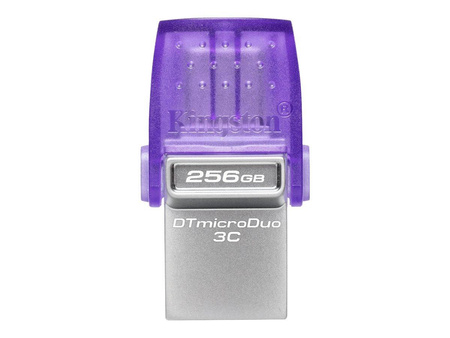 KINGSTON 256GB DataTraveler microDuo 3C 200MB/s dual USB-A + USB-C