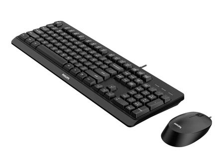 PHILIPS SPT6207BL Wired Combo Black - US International