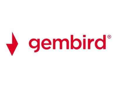 GEMBIRD Mobilny stolik z kółkami regulacja wysokości czarny
