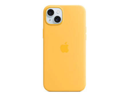 APPLE iPhone 15 Plus Silicone Case with MagSafe - Sunshine