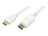 LOGILINK CV0055 LOGILINK - Display Port to HDMI Cable White 2m
