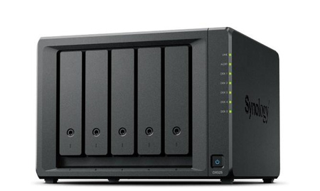 Expansion unit Synology DX525; Tower; 5x (3.5"/2.5" SATA HDD/SSD) (dla  DS1825+, DS1525+, DS925+, DS725+)