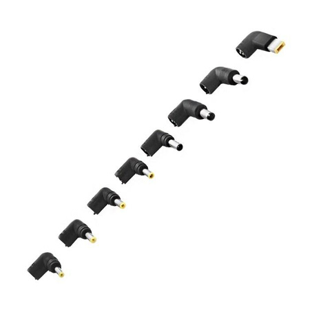Zasilacz Qoltec 50011 do notebooka (18,5 V, 19 V, 19,5 V, 20 V; 3,25 A, 3,42 A, 3,5 A; 65W; 4.8 mm, 5.0 mm, 5.5 mm, 6.5 mm, 7.4 mm x 1.7 mm, 2.5 mm, 3.2 mm, 4.3 mm, 5 mm)