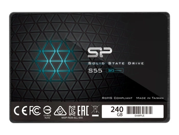 SILICON POWER Dysk SSD Slim S55 240GB 2.5 SATA III 6GB/s 550/450 MB/s