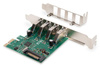 Karta rozszerzeń/Kontroler USB 3.0 PCI Express, 4xUSB 3.0, Chipset: VL805