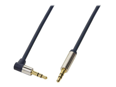 LOGILINK CA11300 LOGILINK - Kabel audio 3,5 m/m 90 3m niebieski