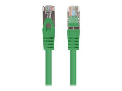 LANBERG Patchcord Cat.6 FTP 0.25m green 10-pack