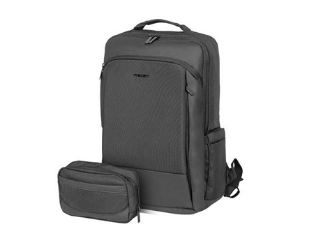 NATEC Plecak do laptopa Kudu plus z organizerem 15.6inch 16 L Czarny