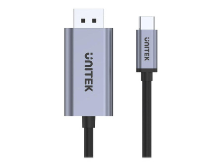 UNITEK V1409A Adapter USB-C - DP 1.2 4K 60HZ 1.8m