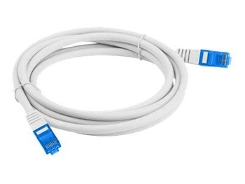 LANBERG patchcord cat.6A FTP LSZH CCA 0.5m grey